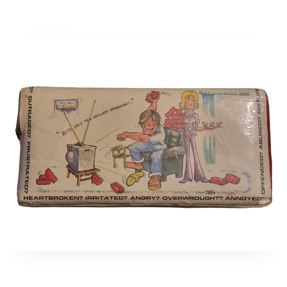 1983 The Anxiety Brick Vintage Novelty Toy. RARE Unique - Picture 3 of 6